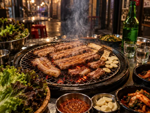 골목숯불
